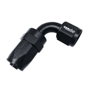 OBP 90 Degree CPE Hose End Fitting Black AN -12
