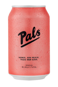 Drinks: Vodka, Red Peach, Yuzu and Soda