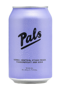 Drinks: Vodka, Central Otago Peach, Passionfruit and Soda