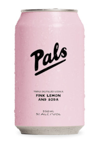 Vodka, Pink Lemon and Soda