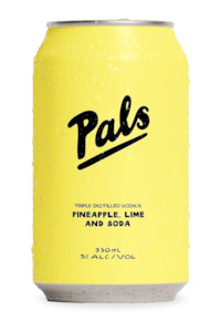 Vodka, Pineapple, Lime and Soda