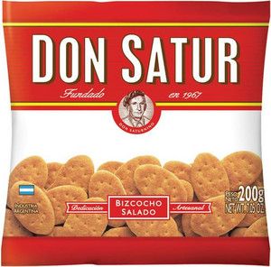 Products: Don Satur Bizcochos Salados 200g - Classic argentine flaky baked biscuit Mysite