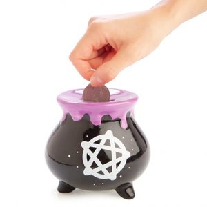 Witches Brew Cauldron Money Box