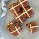 Hot X Bun box of 30 - Paneton Bakery