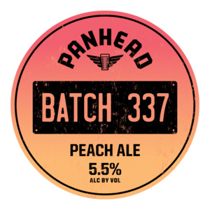 Beer: Batch 337 - Peach Ale