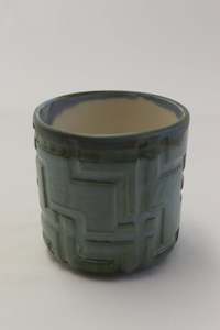 Homeware: MiriMay Mug Matte Blue-Green Glaze