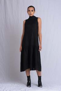 Tongariro Maxi Dress Black
