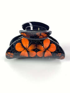 Panikeke Accessories: FLORAL MELENESA HAIR CLIP