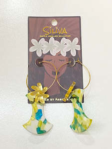Panikeke Jewellery: SILIVA LIMI HOOPS