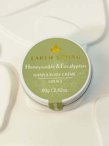 Panikeke Beauty: EARTH SPRING HONEYSUCKLE & EUCALYPTUS UPLIFT HAND & BODY CREME