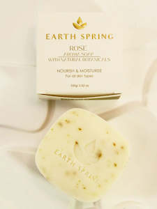 Panikeke Beauty: EARTH SPRING SOAP BAR - ROSE