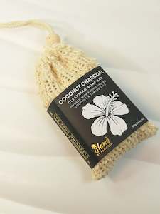 ISLAND BY PANIKEKE CLEANSING SOAP BAR-COCONUT CHARCOAL