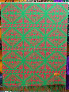 Scarfs Sarongs Lavalava: ANIVA GREEN ELEI SCARF