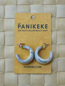 Panikeke Earrings: ANAHI COCONUT DANGLE