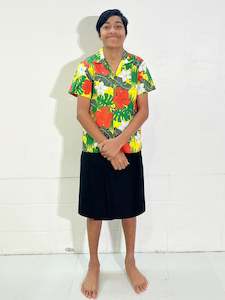 KAIGA FLORAL BOYS SHIRT