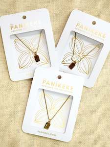 GAGANA 18K GOLD PLATED LETTER CHAIN