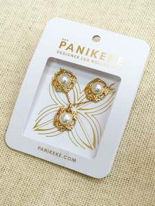 HIMONA PEARL 18K GOLD SET