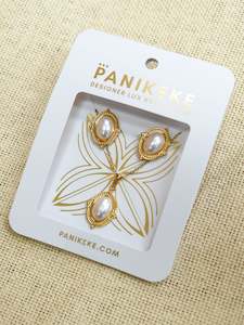 KINESI PEARL 18K GOLD SET