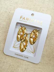 MASO 18K GOLD PEARL SET