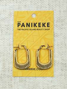 Panikeke Jewellery: PETRA 18K GOLD HOOPS
