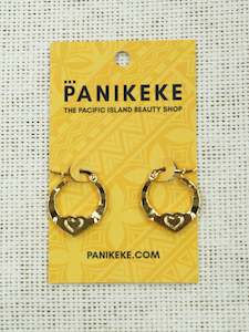 Panikeke Jewellery: LATA 18K GOLD HOOPS