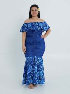 (MADE TO ORDER) MATAIO MERMAID SCRUNCHED DRESS PRE-ORDER ONLY