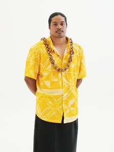 TE APA YELLOW MENS SHIRT