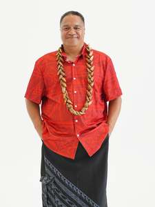 Panikeke Man: TIMENA RED MENS SHIRT