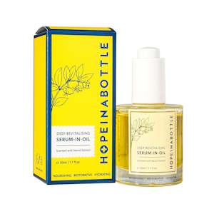 Frontpage: HOPEINABOTTLE Deep Revitalising Serum-In-Oil 50ml