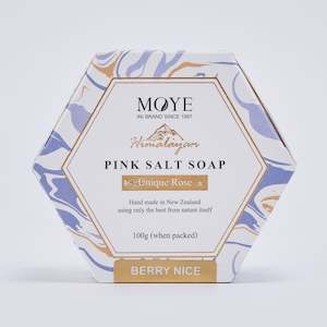 Frontpage: MOYE PINK SALT SOAP