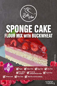 Products: Sponge Cake Flour mix with buckwheat