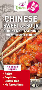 Products: Chinese sweet and sour Chicken seasoning mix with sweeteners