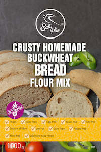 Products: Crusty Homemade buckwheat bread flour mix