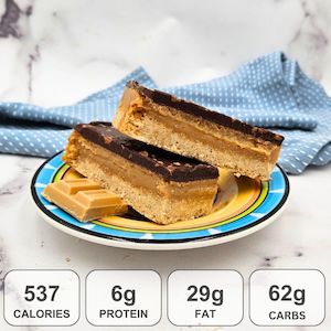 Classic Breakfast & Snacks: GOLDEN CARAMEL SLICES (2x120g)