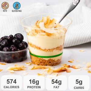 Keto Menu: KETO LEMON CHEESECAKE