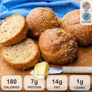 Keto Menu: KETO BUNS (4x85g)