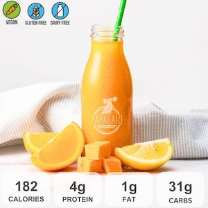 Juices Smoothies: PURE ORANGE GLOW JUICE