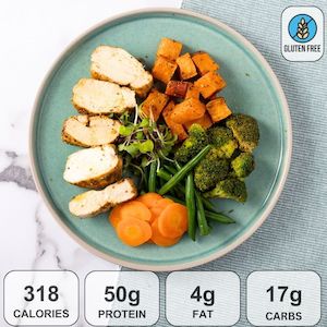 Classic Lunch Dinner: BAKED FREE RANGE CHICKEN BREAST