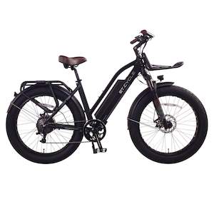Trail E Bikes: 2025 ET-Cycle T720 Fat Trekking Step-thru E-Bike, 48V 15Ah, 720Wh Battery