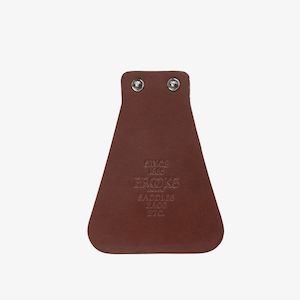 Brooks: Leather Mud Guard Flap Brown