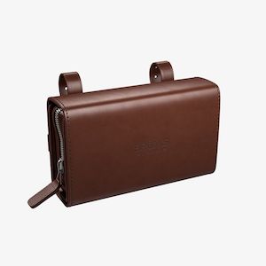 D-Shaped Saddle Bag Brown