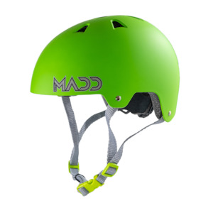 Helmets: MADD HELMET S/M GREEN / GREY