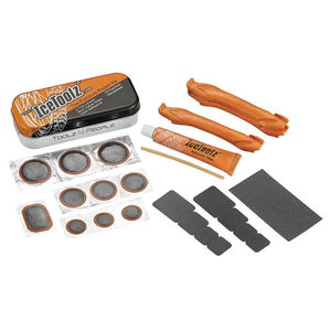 Pumps Punctures Small Parts: IceToolz Cycle Puncture Repair Kit with Tyre Levers
