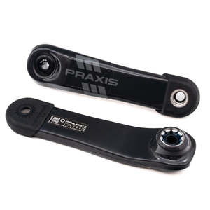 E Bikes: Praxis - Type 2 Carbon ISIS E-Bike Cranks