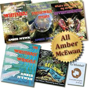 Amber Mcewan Books: **45% off BUNDLE DEAL - All 5 of Amber McEwan's books & Go Whitebait for $70