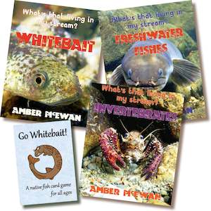 Amber Mcewan Books: **45% off BUNDLE DEAL - 3 native fish books and Go Whitebait for $50