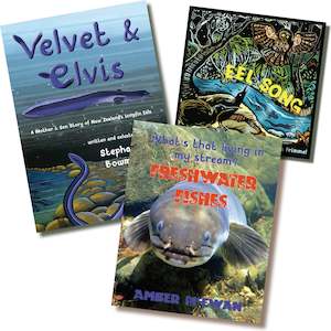 Amber Mcewan Books: **40% off BUNDLE DEAL - 3 books about our amazing longfin eels