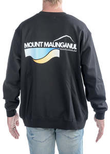 MT | Black Crewneck | Original Logo | Adults