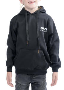 Frontpage: PAP | Black Hoodie | Original Logo | Kids