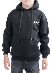 Frontpage: MT | Black Hoodie | Original Logo | Kids